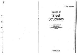 DESIGN OF STEEL STRUCTURES -SUBRAMANIAM(1).pdf