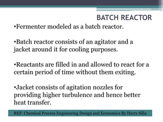 Design of stirred batch reactor | PPTX