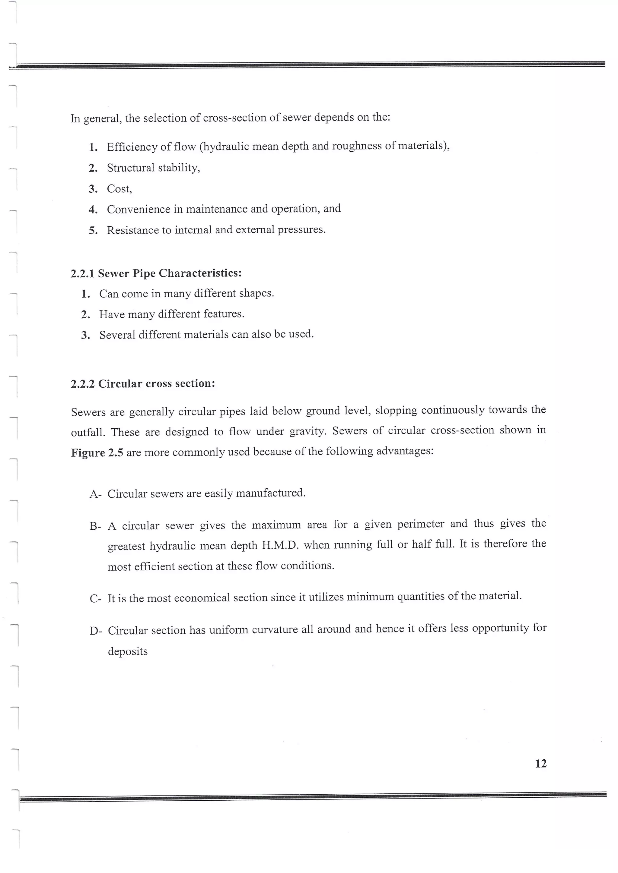 Design of Storm Sewer System