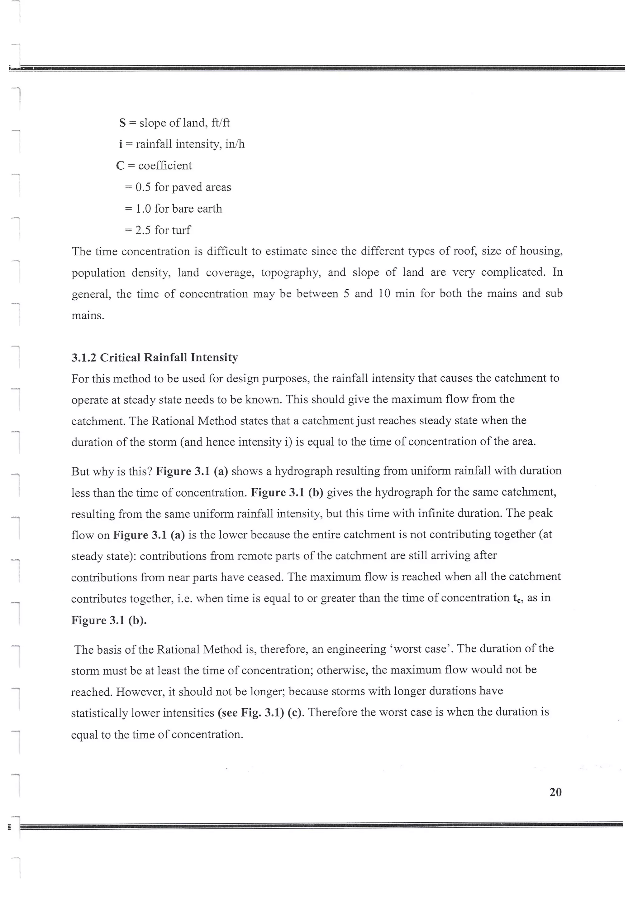 Design of Storm Sewer System