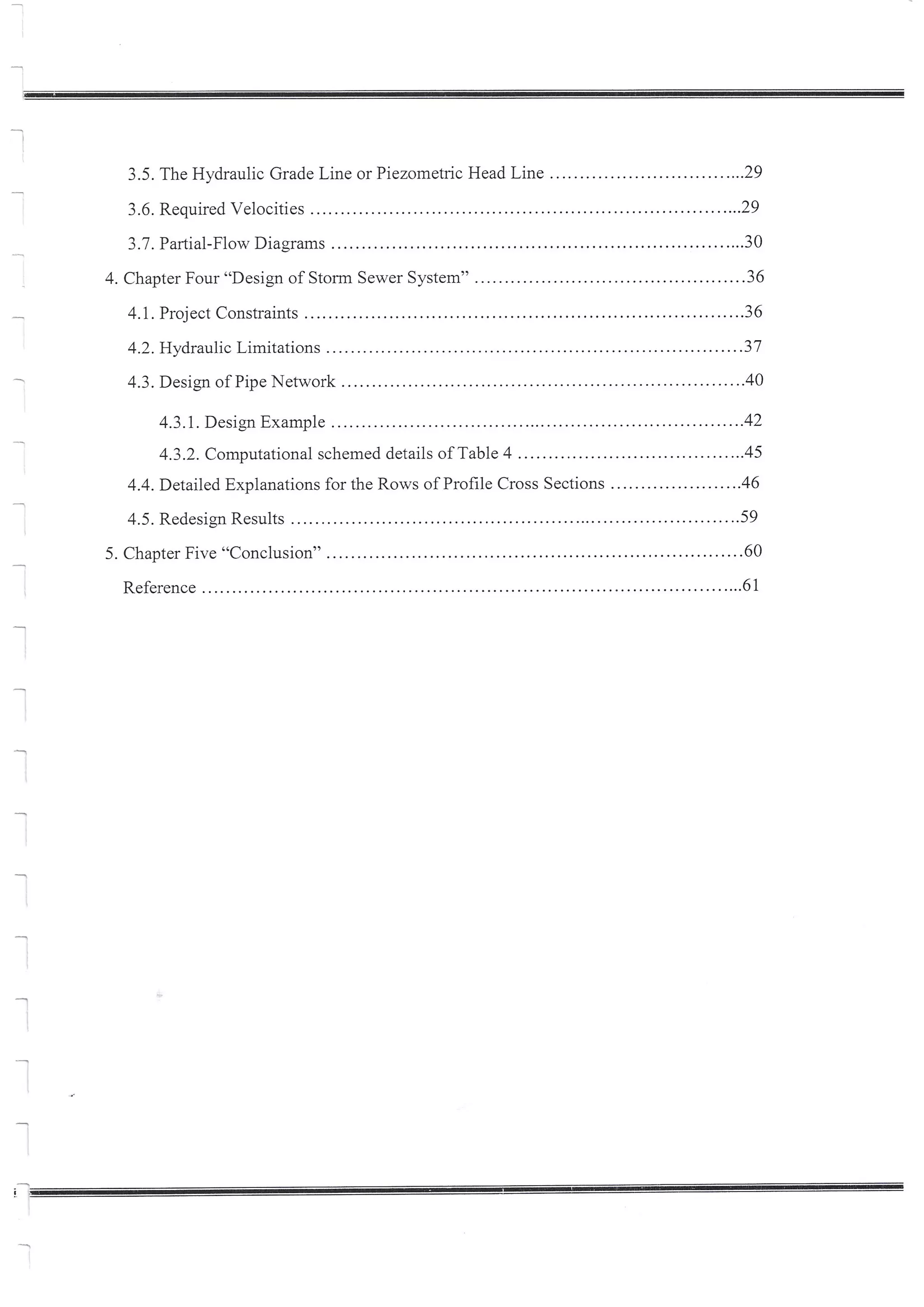 Design of Storm Sewer System