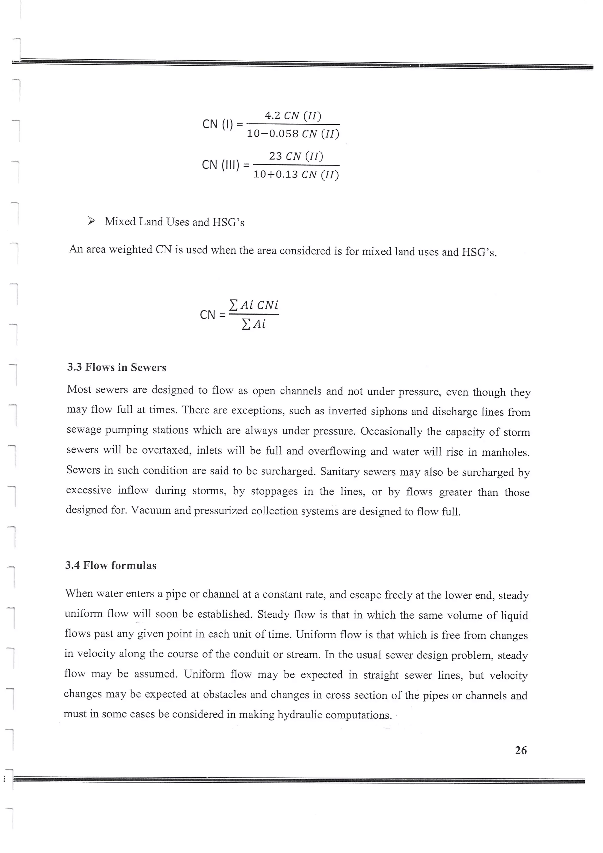 Design of Storm Sewer System