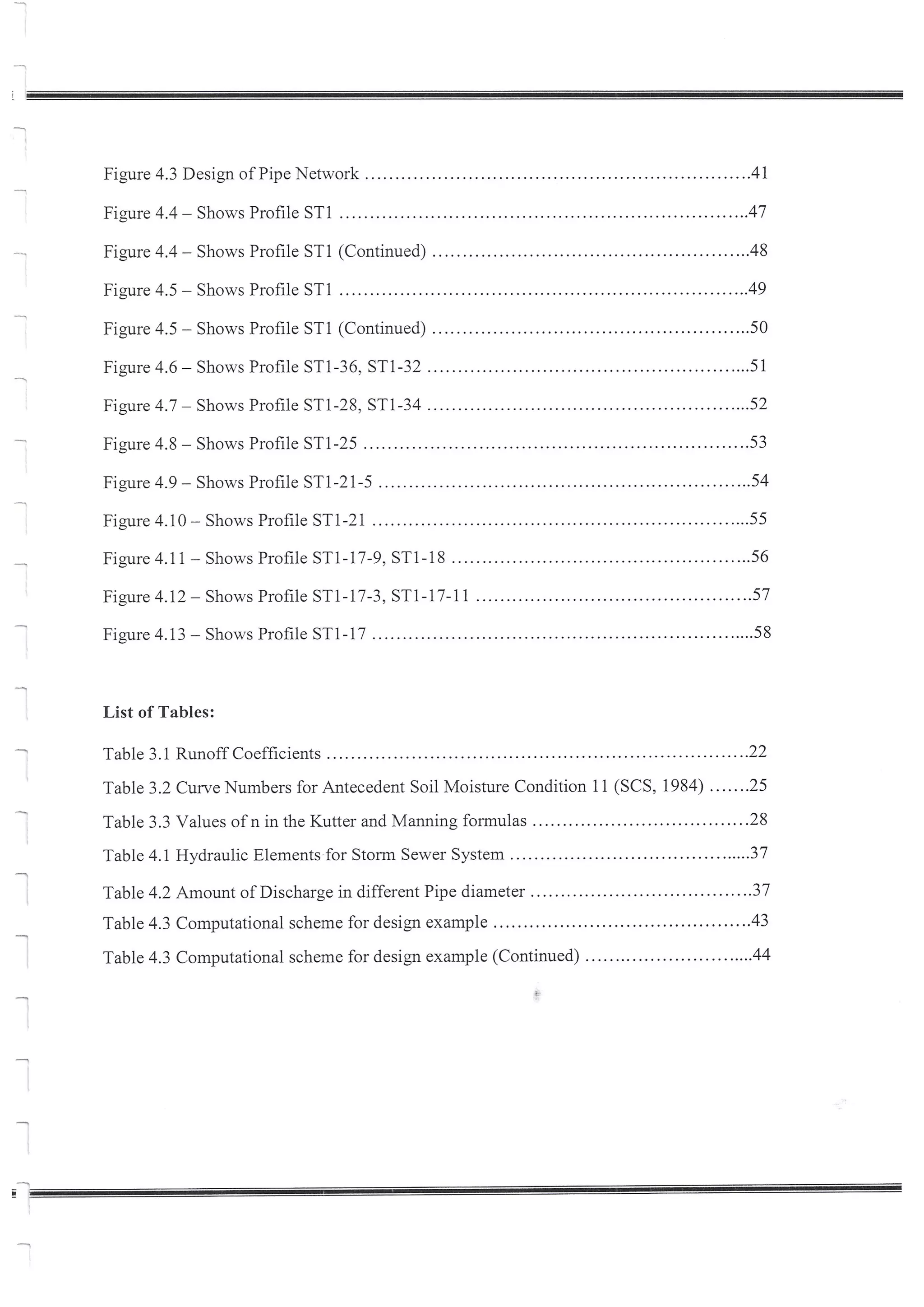 Design of Storm Sewer System