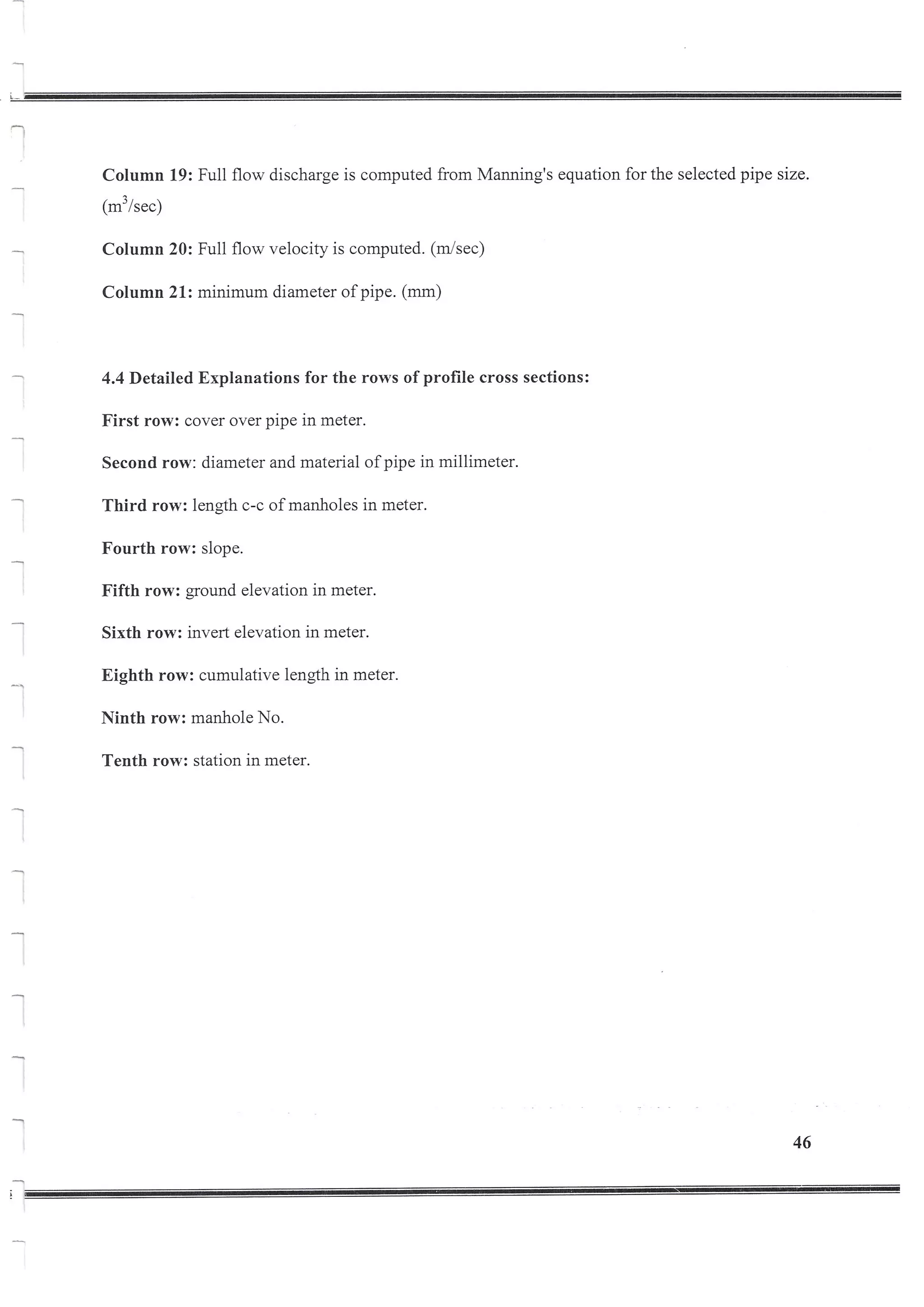 Design of Storm Sewer System