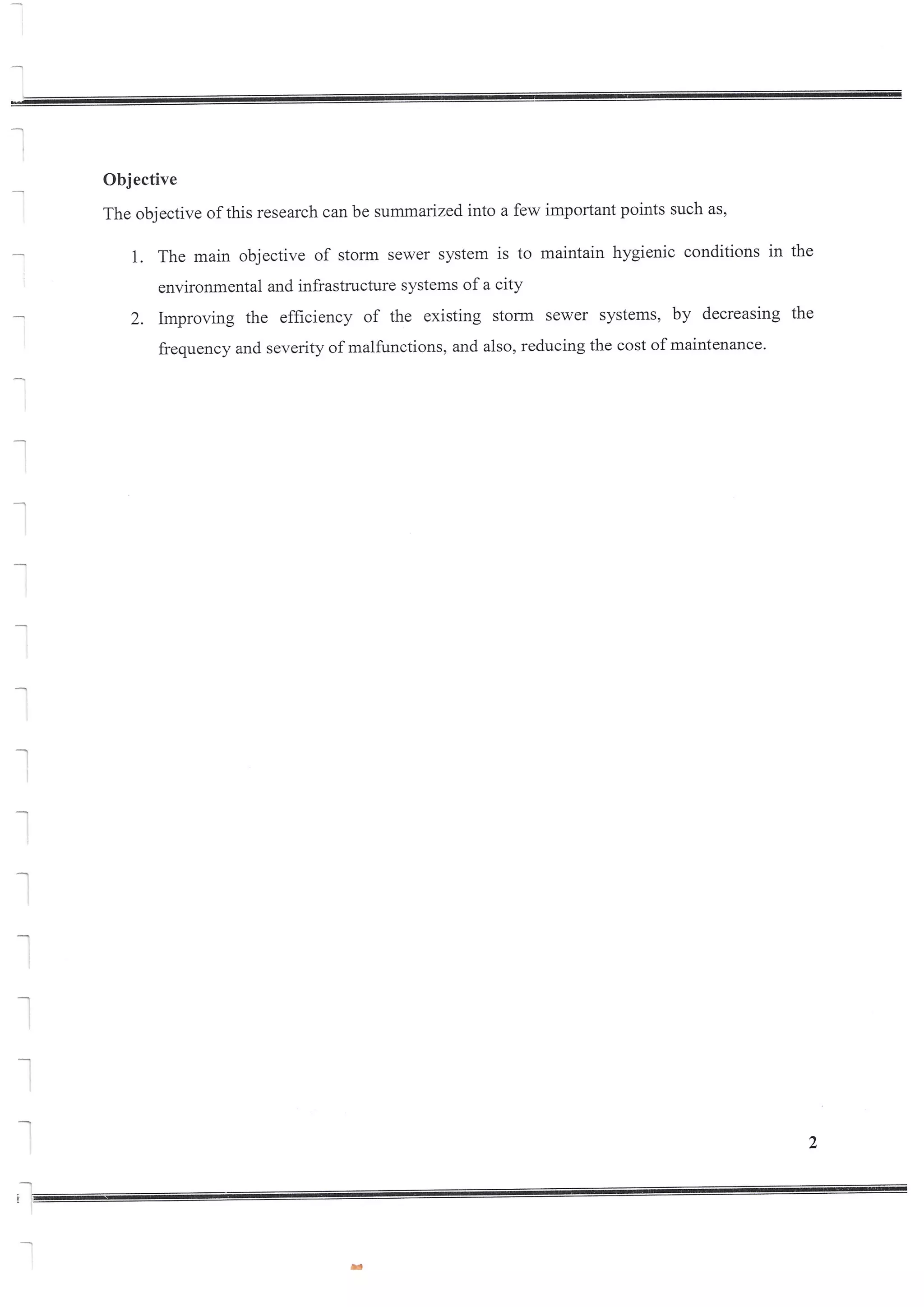 Design of Storm Sewer System