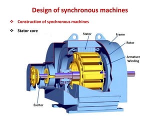 Synchronous Generator Pdf Design Design Of Synchronous Machines, Synchronous Generator | PDF