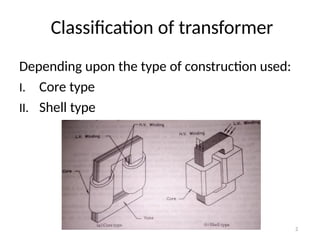 Transformer Classification Comprehensive Design and Classification of Transformers with Cooling ...