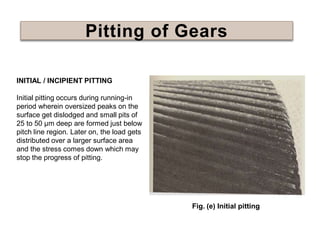 Running Rail Pitting Design of transmission systems unit 1 | PDF
