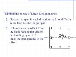 Direct Design Method Example Design of two way slabs(d.d.m.) | PDF
