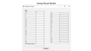 Using Visual Studio
 