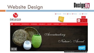 Website Design
 