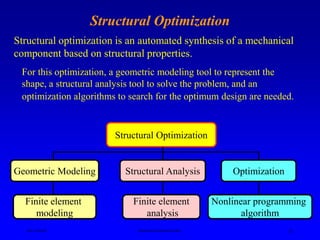 Structural Design Optimization Problem Design Optimization.ppt