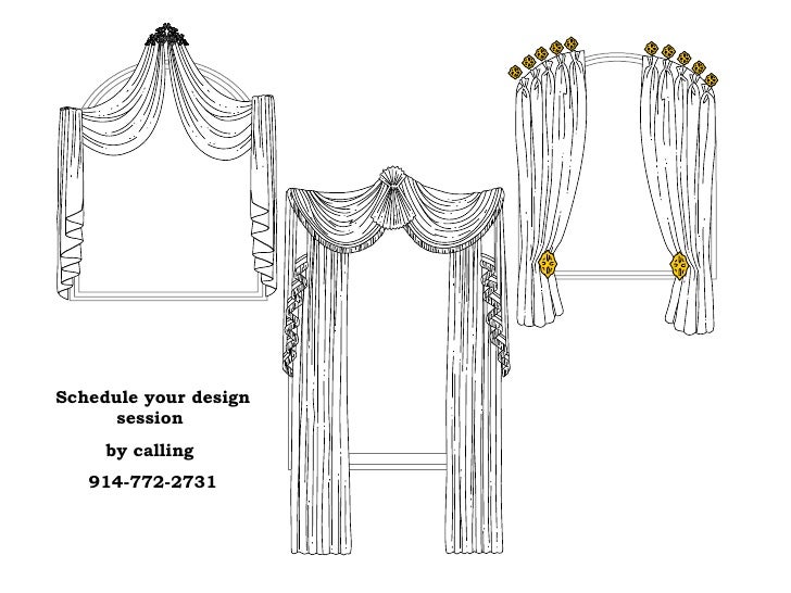 Sample Drapery Sketches