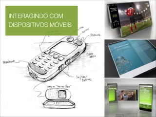 INTERAGINDO COM
DISPOSITIVOS MÓVEIS
 