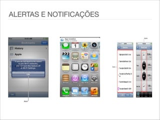 ALERTAS E NOTIFICAÇÕES
 
