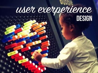 user exerperience
design
 