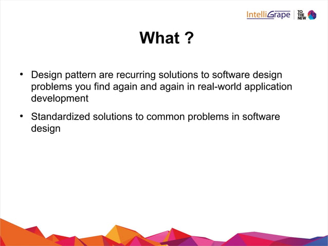 Design pattern | PPT