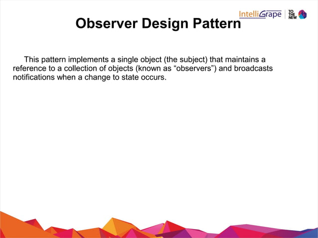 Design pattern | PPT