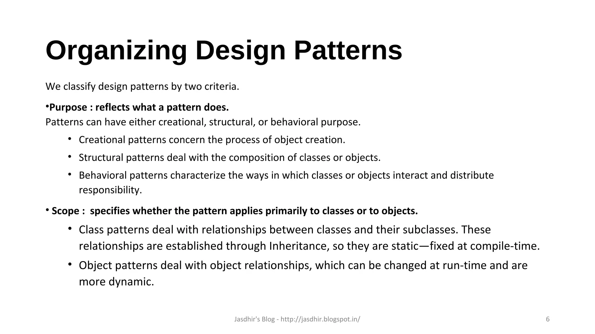 Design pattern | PPT