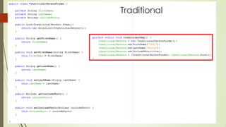 Design pattern fluent interface | PPTX