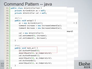 Design Pattern From Java To Ruby | PPT