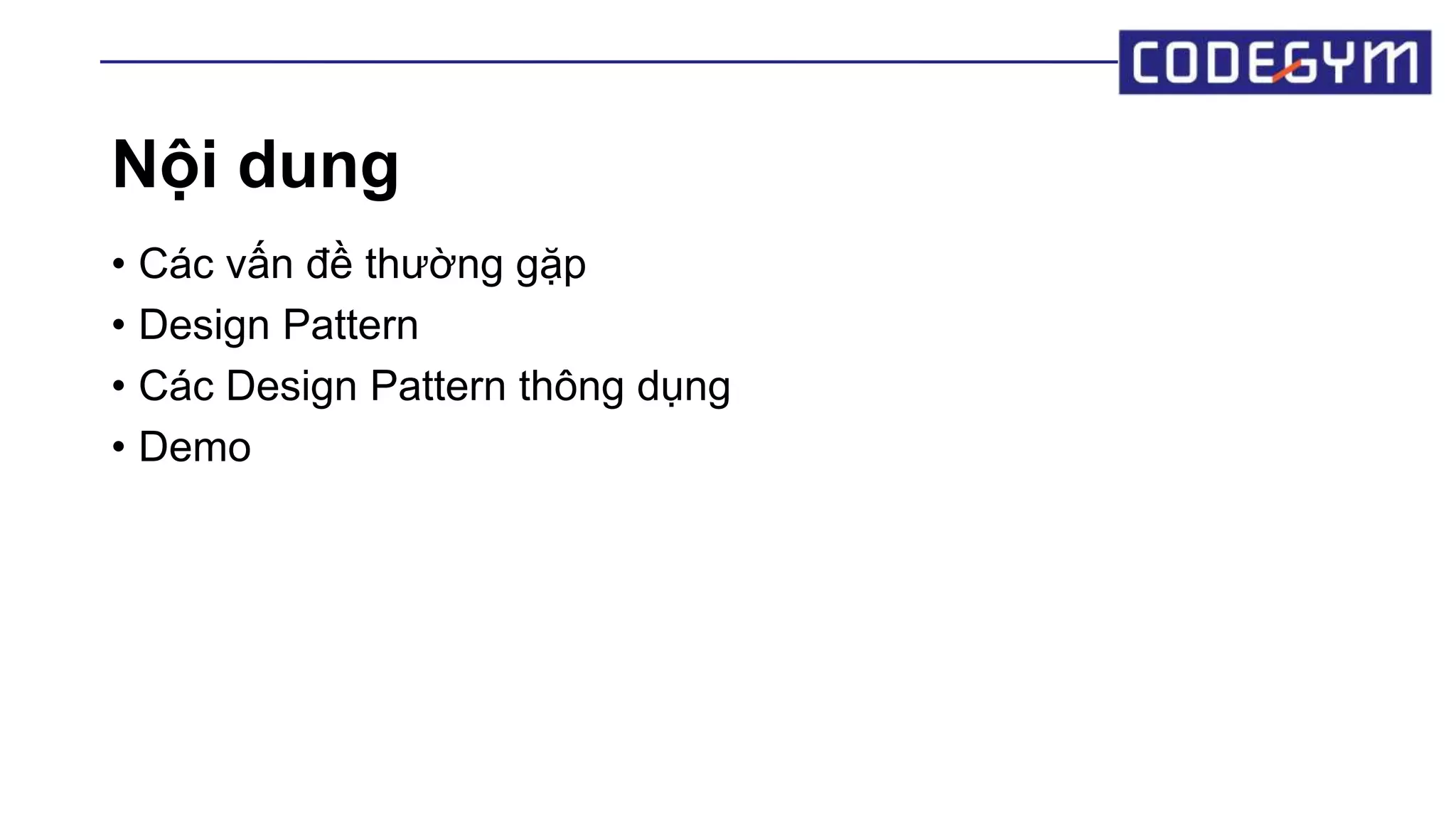 Design Pattern - Những công thức vàng trong thiết kế | PPTX