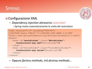 Design Pattern Architetturali - Dependency Injection | PPT
