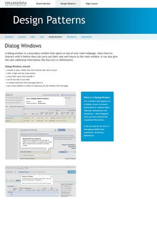 Design pattern dialog_windows