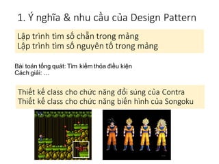 Design Pattern qua ví dụ thực tế | PDF