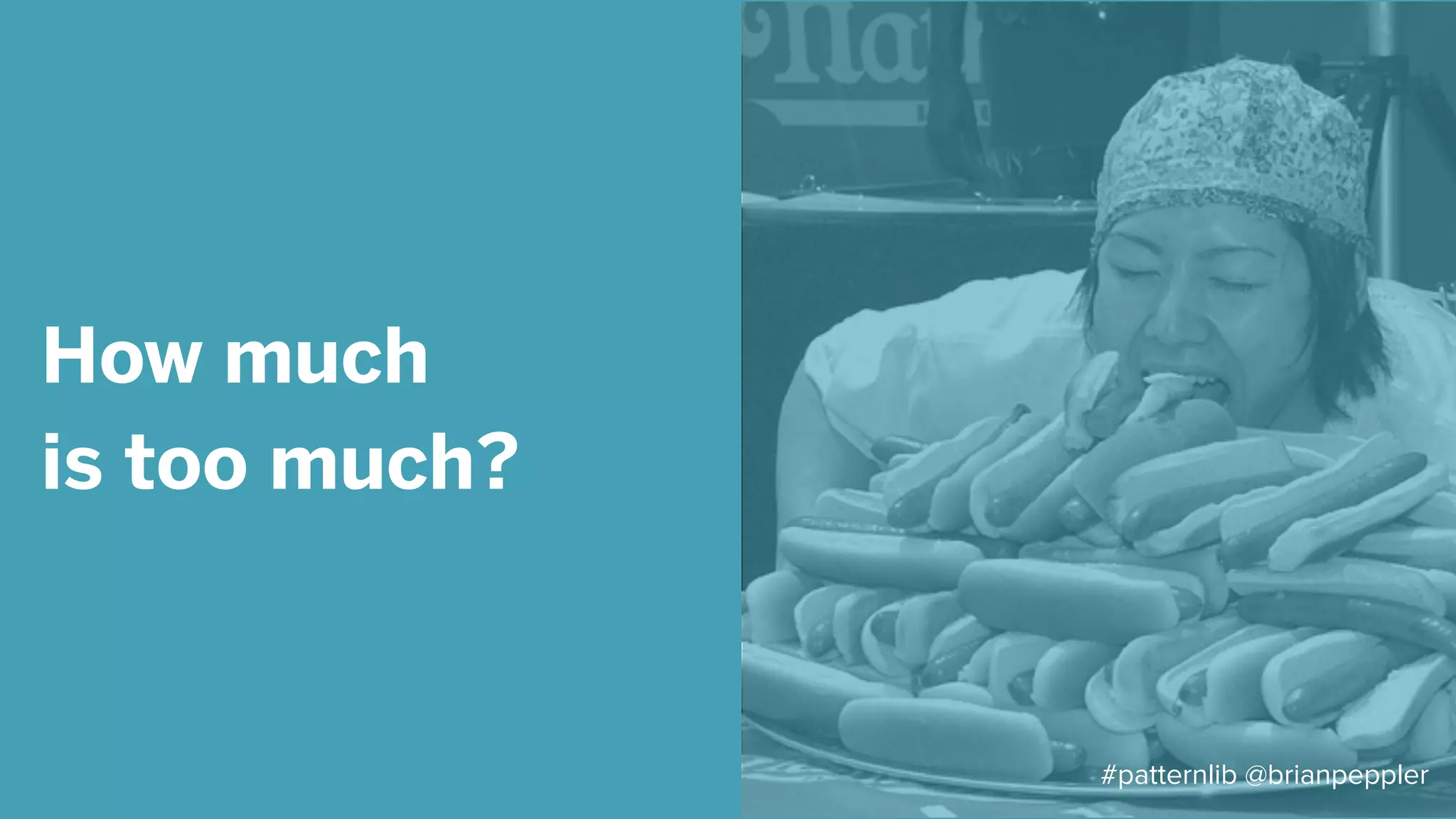 What goes into a
pattern library?
• elements
• grouped elements
• pages
• flows
#patternlib @brianpeppler
 