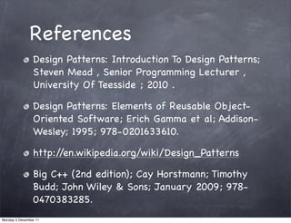 Design patterns | PDF | Programming Languages | Computing