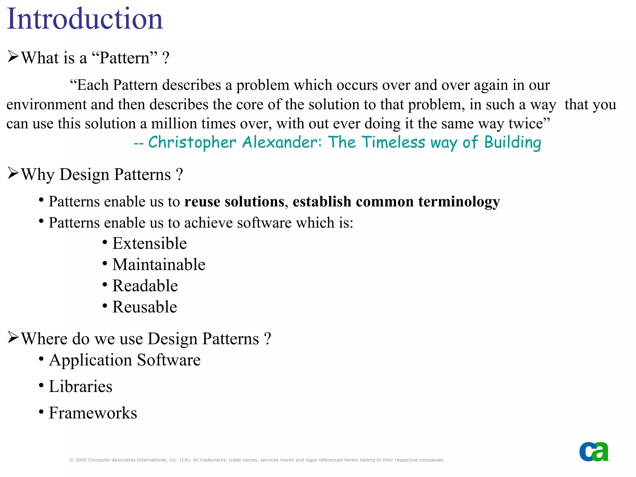 Design patterns | PPT