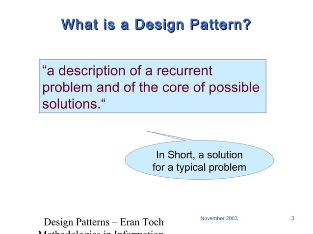 Design patterns | PPT