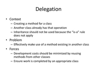 Design patterns | PPTX