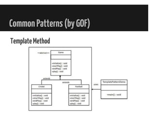 CommonPatterns(byGOF)
TemplateMethod
 