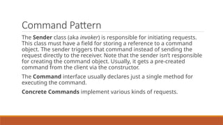 Design Patterns - software design and architecture | PPTX