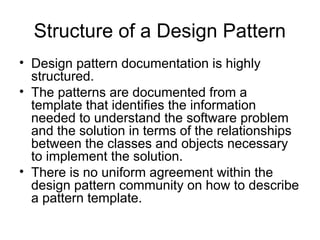 Documented Pattern designpatterns structural,functional,behavioral..ppt