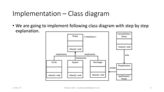Design Pattern - Factory Method Pattern | PPTX