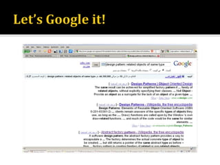Let’s Google it!
