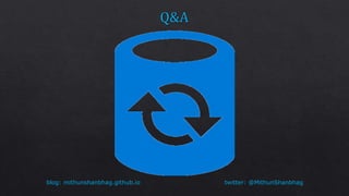 twitter: @MithunShanbhagblog: mithunshanbhag.github.io
 