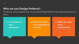 Design patterns in android | PPT