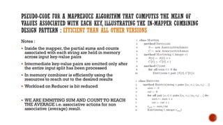 Design patterns in MapReduce | PDF
