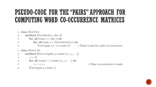Design patterns in MapReduce | PDF