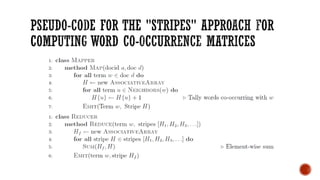 Design patterns in MapReduce | PDF