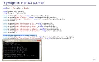 Flyweight in .NET BCL (Cont’d)




Design Patterns (GoF)             136
 