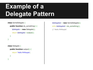 Design patterns in PHP | PDF