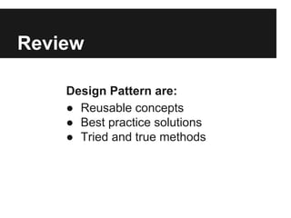 Design patterns in PHP | PDF