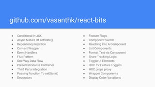 Design Patterns in React | PDF