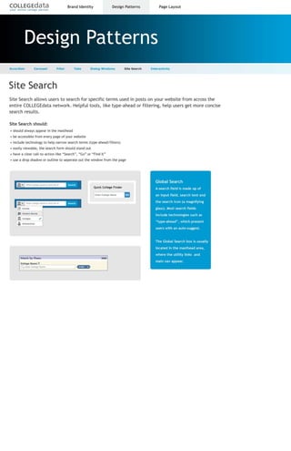 Design pattern site_search