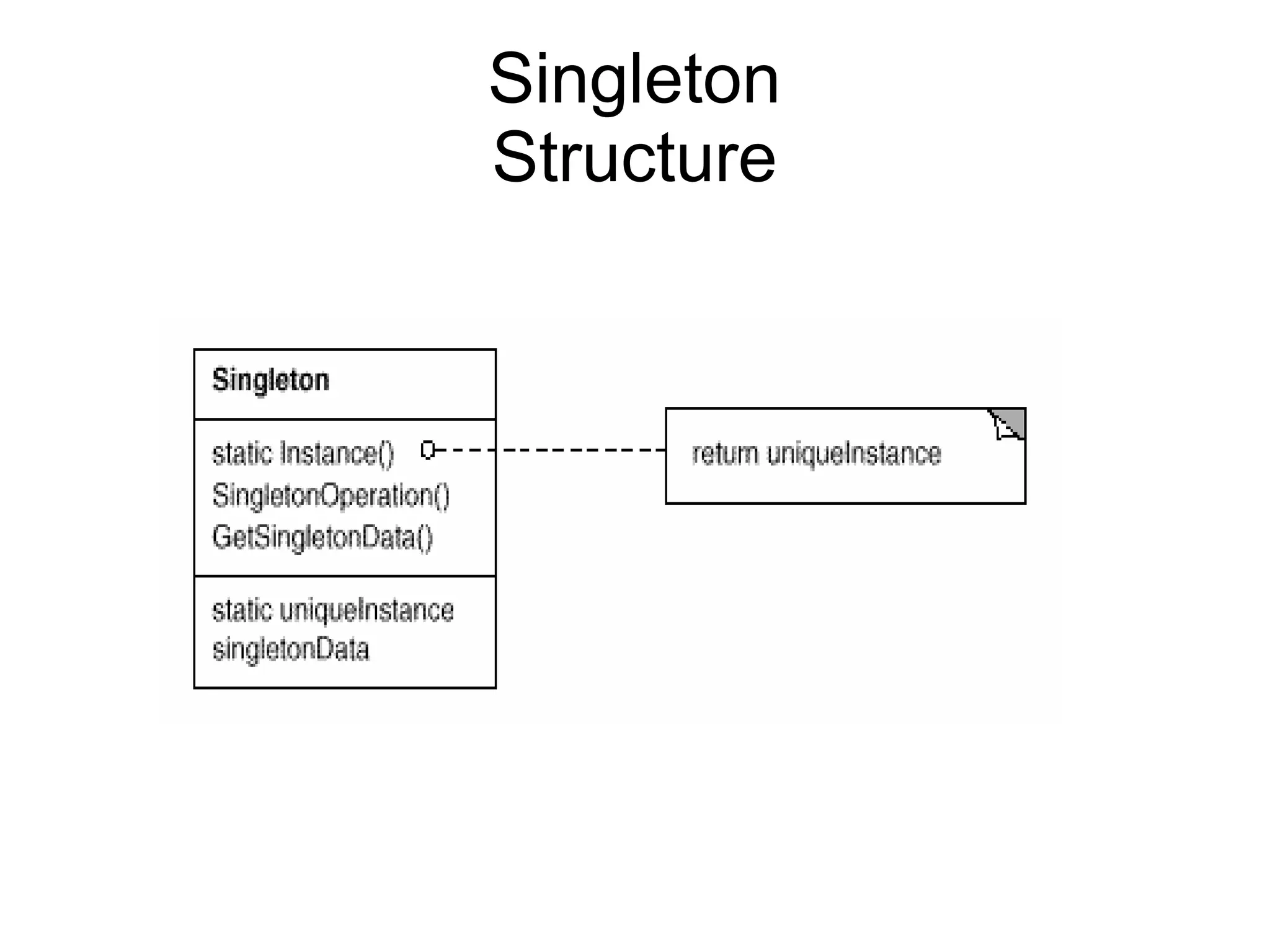 Singleton Structure 